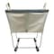 Steele Canvas Basket 2 BU Elevated Truck Blue Vinyl w/Grey Vinyl - 2in Stem Casters 92E2VBLUVGRYM2S - alternate 3